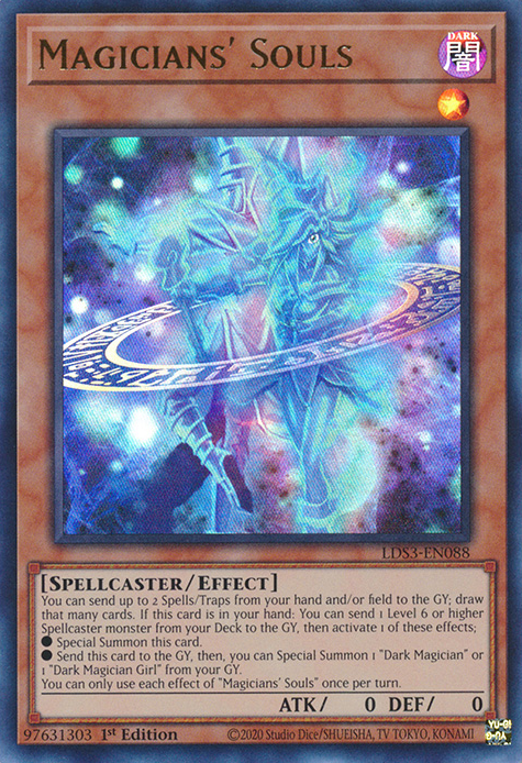 Magicians' Souls - LDS3-EN088 - Ultra Rare - 1st Edition available at 401 Games Canada