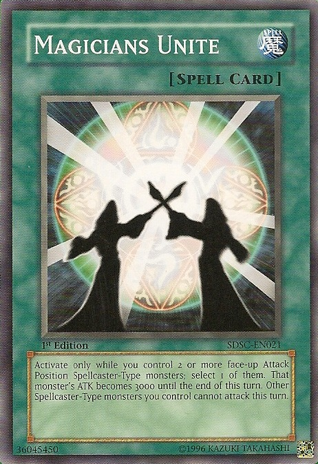 Magicians Unite - SDSC-EN021 - Common - 1st Edition available at 401 Games Canada
