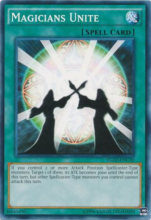 Magicians Unite - YGLD-ENC30 - Common - Unlimited available at 401 Games Canada