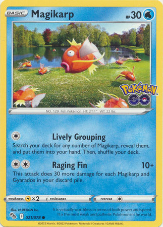 Magikarp - 021/078 - Common available at 401 Games Canada