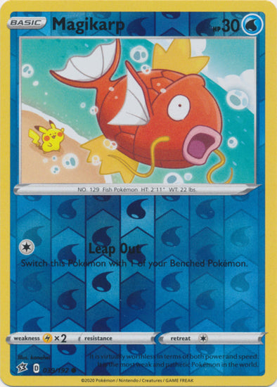 Magikarp - 039/192 - Common - Reverse Holo available at 401 Games Canada