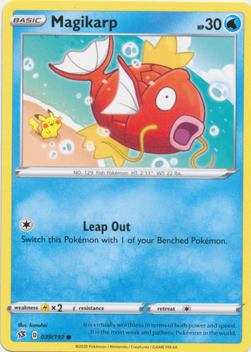 Magikarp - 039/192 - Common available at 401 Games Canada