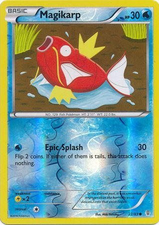 Magikarp - 22/83 - Common - Reverse Holo available at 401 Games Canada