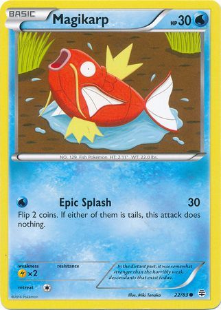 Magikarp - 22/83 - Common available at 401 Games Canada