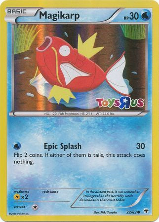 Magikarp - 22/83 - Toys R Us Promo available at 401 Games Canada