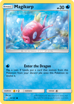 Magikarp - 29/181 - Common available at 401 Games Canada