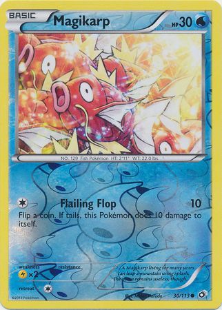 Magikarp - 30/113 - Common - Reverse Holo available at 401 Games Canada