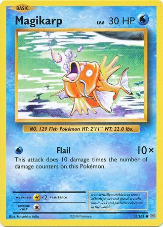 Magikarp - 33/108 - Common available at 401 Games Canada