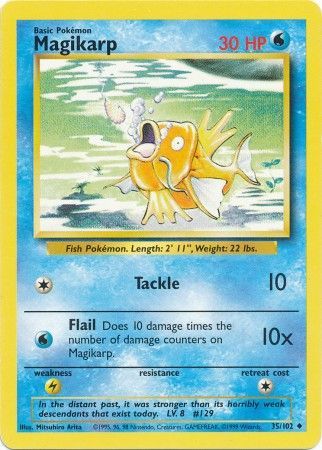 Magikarp - 35/102 - Uncommon - Unlimited available at 401 Games Canada