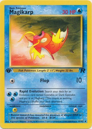 Magikarp - 47/82 - Uncommon - 1st Edition available at 401 Games Canada