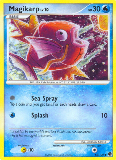 Magikarp - 65/100 - Common available at 401 Games Canada