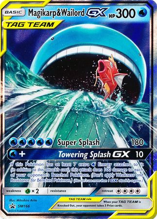 Magikarp & Wailord GX - SM166 - Promo available at 401 Games Canada