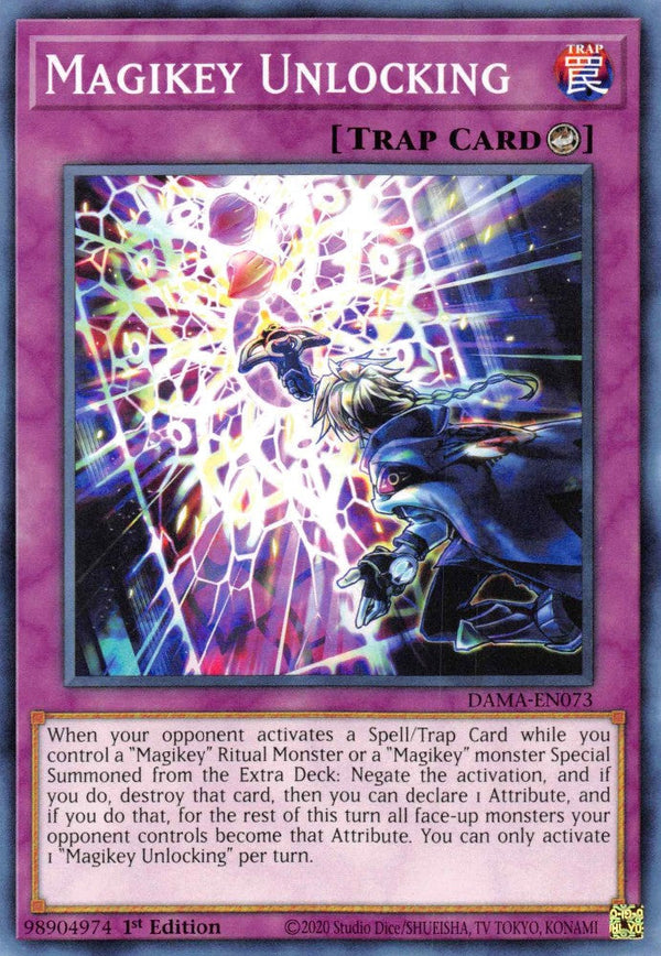 Magikey Unlocking - DAMA-EN073 - Common - 1st Edition available at 401 Games Canada