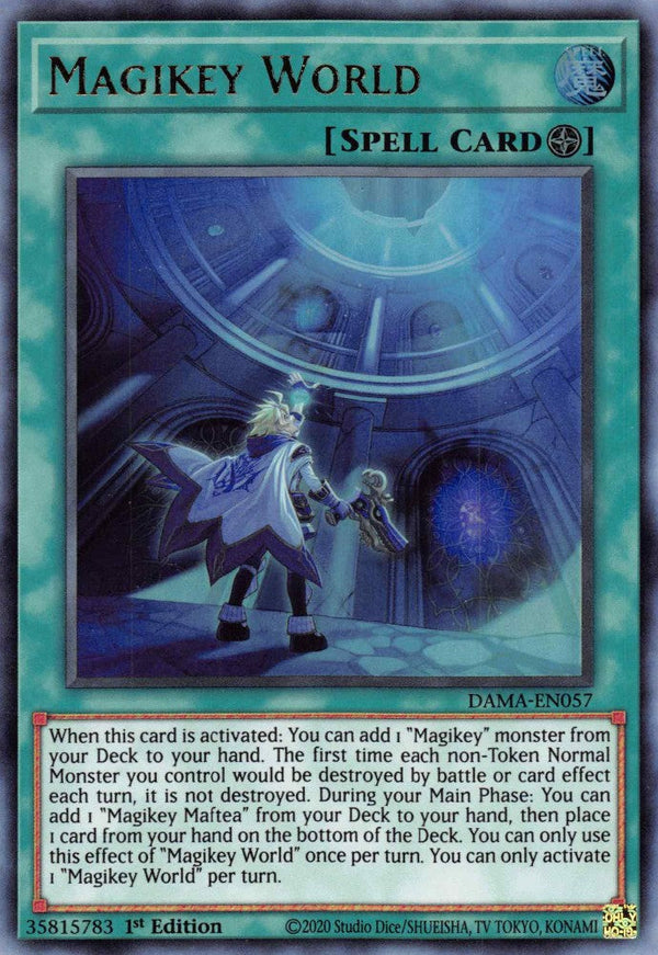Magikey World - DAMA-EN057 - Ultra Rare - 1st Edition available at 401 Games Canada