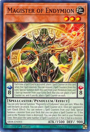 Magister of Endymion - SR08-EN003 - Common - 1st Edition available at 401 Games Canada