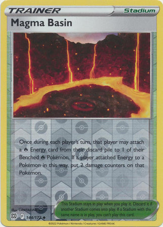 Magma Basin - 144/172 - Uncommon - Reverse Holo available at 401 Games Canada