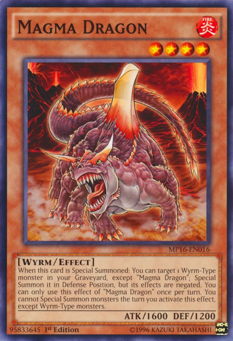 Magma Dragon - MP16-EN016 - Common - 1st Edition available at 401 Games Canada