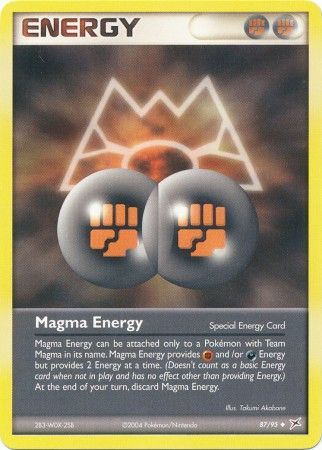 Magma Energy - 87/95 - Uncommon available at 401 Games Canada