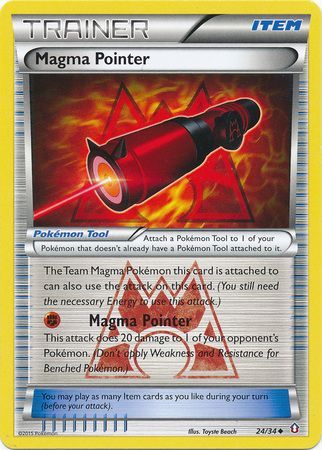 Magma Pointer - 24/34 - Uncommon available at 401 Games Canada