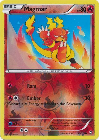 Magmar - 10/111 - Common - Reverse Holo available at 401 Games Canada