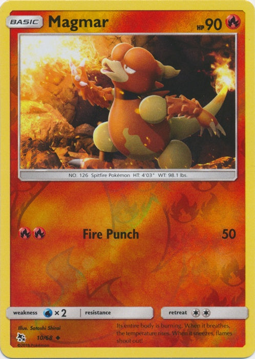 Magmar - 10/68 - Uncommon - Reverse Holo available at 401 Games Canada