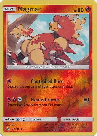 Magmar - 18/156 - Common - Reverse Holo available at 401 Games Canada