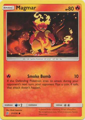 Magmar - 21/236 - Common available at 401 Games Canada