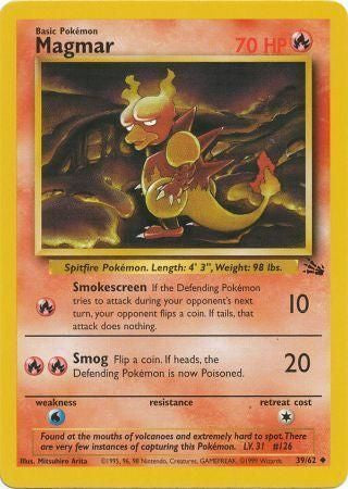 Magmar - 39/62 - Uncommon - Unlimited available at 401 Games Canada