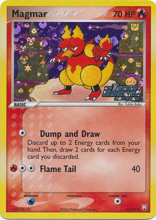 Magmar - 44/109 - Uncommon - Reverse Holo available at 401 Games Canada