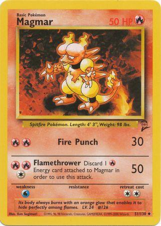 Magmar - 51/130 - Uncommon available at 401 Games Canada