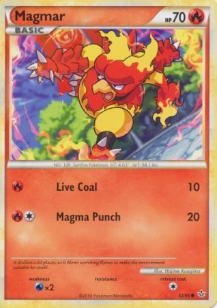 Magmar - 52/95 - Common available at 401 Games Canada