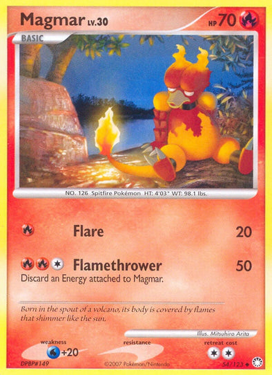 Magmar - 54/123 - Uncommon available at 401 Games Canada