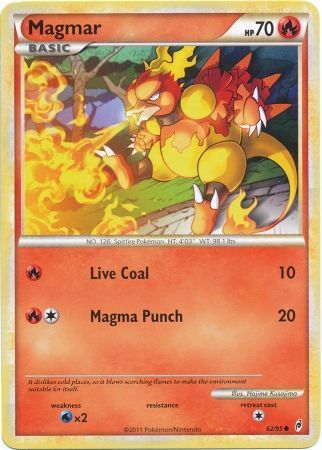 Magmar - 62/95 - Common available at 401 Games Canada