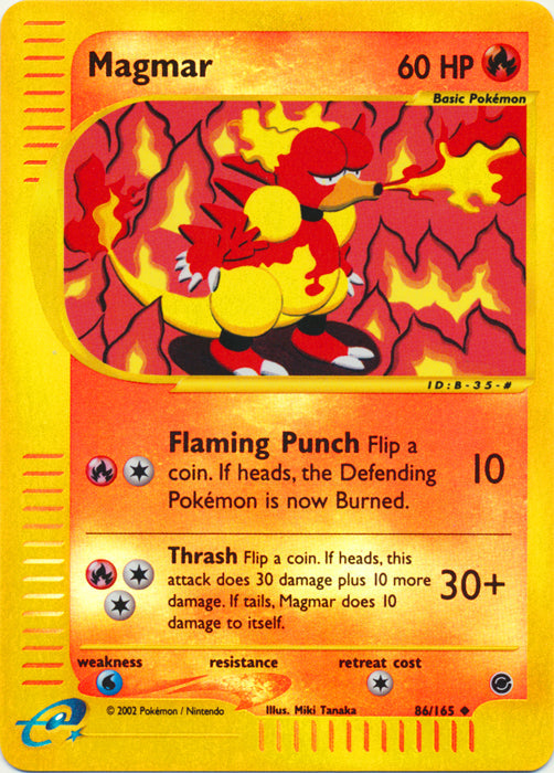 Magmar - 86/165 - Uncommon - Reverse Holo available at 401 Games Canada