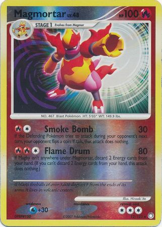 Magmortar - 12/123 - Holo Rare - Reverse Holo available at 401 Games Canada