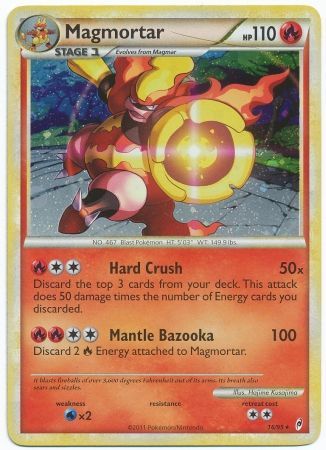 Magmortar - 16/95 - Holo Rare available at 401 Games Canada