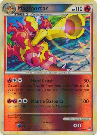 Magmortar - 2/95 - Holo Rare - Reverse Holo available at 401 Games Canada