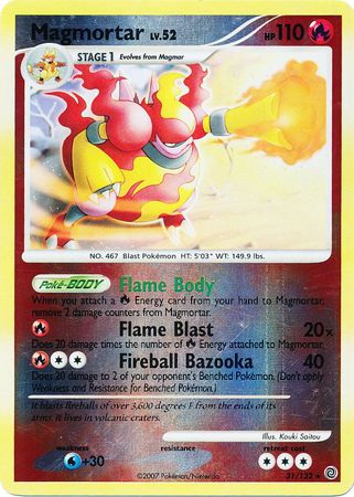 Magmortar - 31/132 - Rare - Reverse Holo available at 401 Games Canada