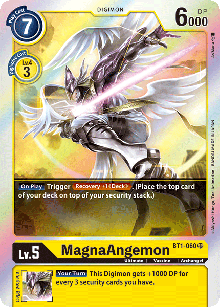 MagnaAngemon - BT1-060 - Super Rare available at 401 Games Canada