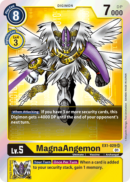 MagnaAngemon - EX1-029 - Super Rare available at 401 Games Canada