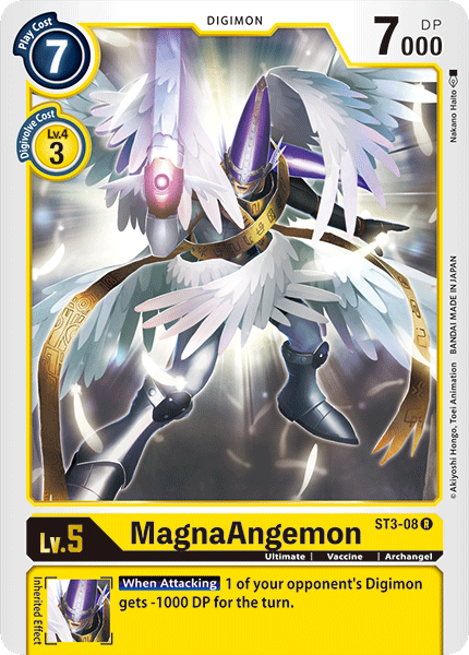 MagnaAngemon - ST3-08 - Rare available at 401 Games Canada