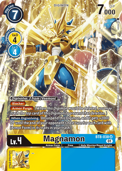 Magnamon (Alternate Art) - BT8-038 - Super Rare available at 401 Games Canada