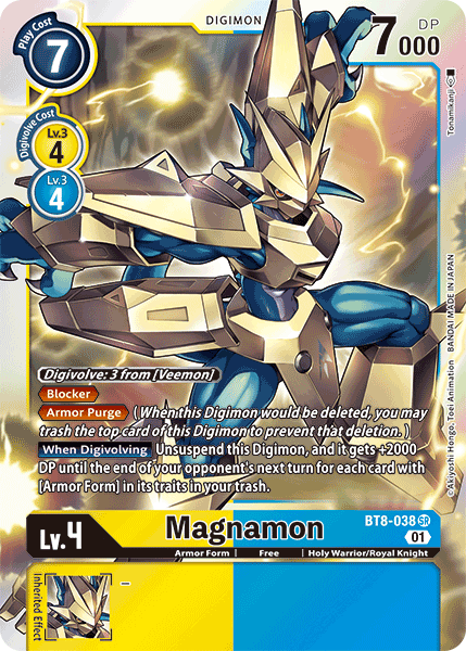 Magnamon - BT8-038 - Super Rare available at 401 Games Canada