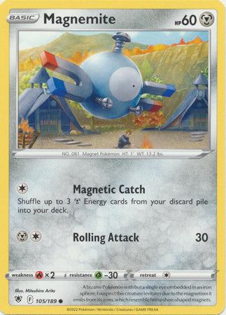 Magnemite - 105/189 - Common available at 401 Games Canada