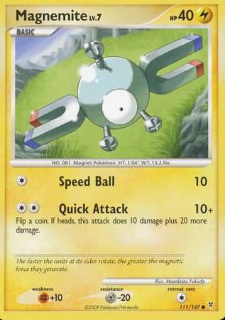 Magnemite - 111/147 - Common available at 401 Games Canada