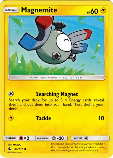 Magnemite - 34/131 - Common available at 401 Games Canada