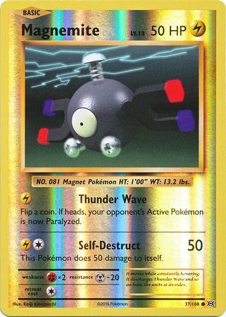 Magnemite - 37/108 - Common - Reverse Holo available at 401 Games Canada