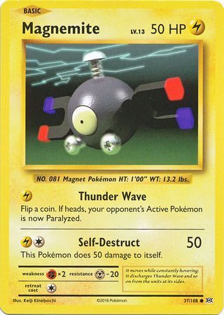 Magnemite - 37/108 - Common available at 401 Games Canada