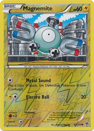 Magnemite - 42/135 - Common - Reverse Holo available at 401 Games Canada