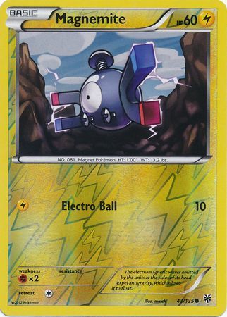 Magnemite - 43/135 - Common - Reverse Holo available at 401 Games Canada